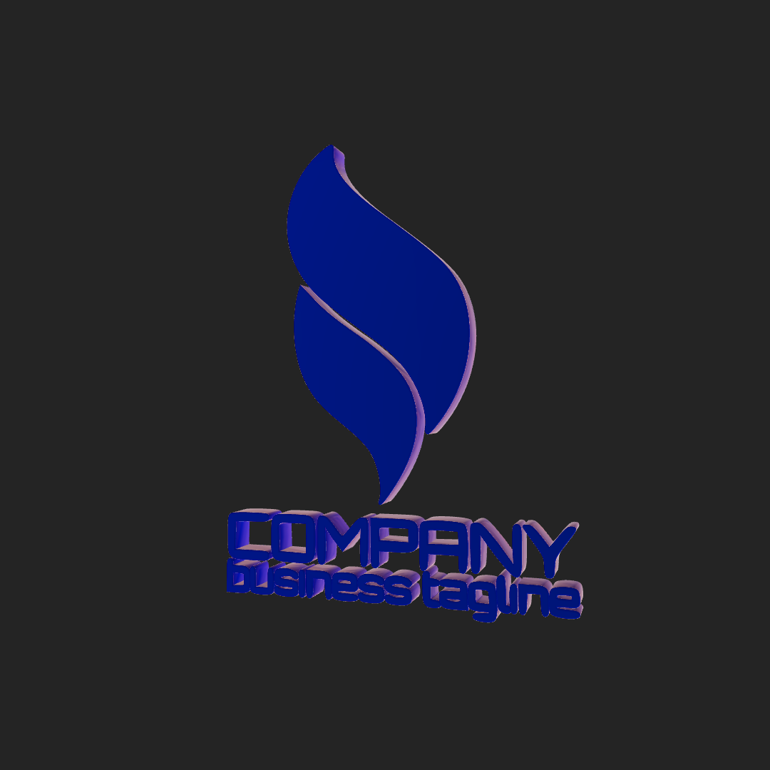 Logotib Rasm Logotiplarni 2D formatdan 3D formatga o'tkazish.