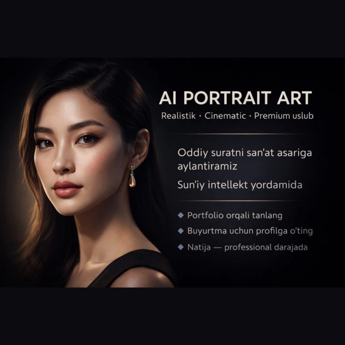 AI portret xizmati