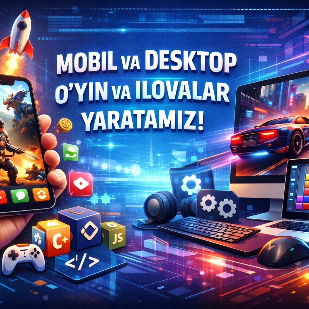 mobil-va-desktop-oyinlar-va-ilovalar-yaratamiz